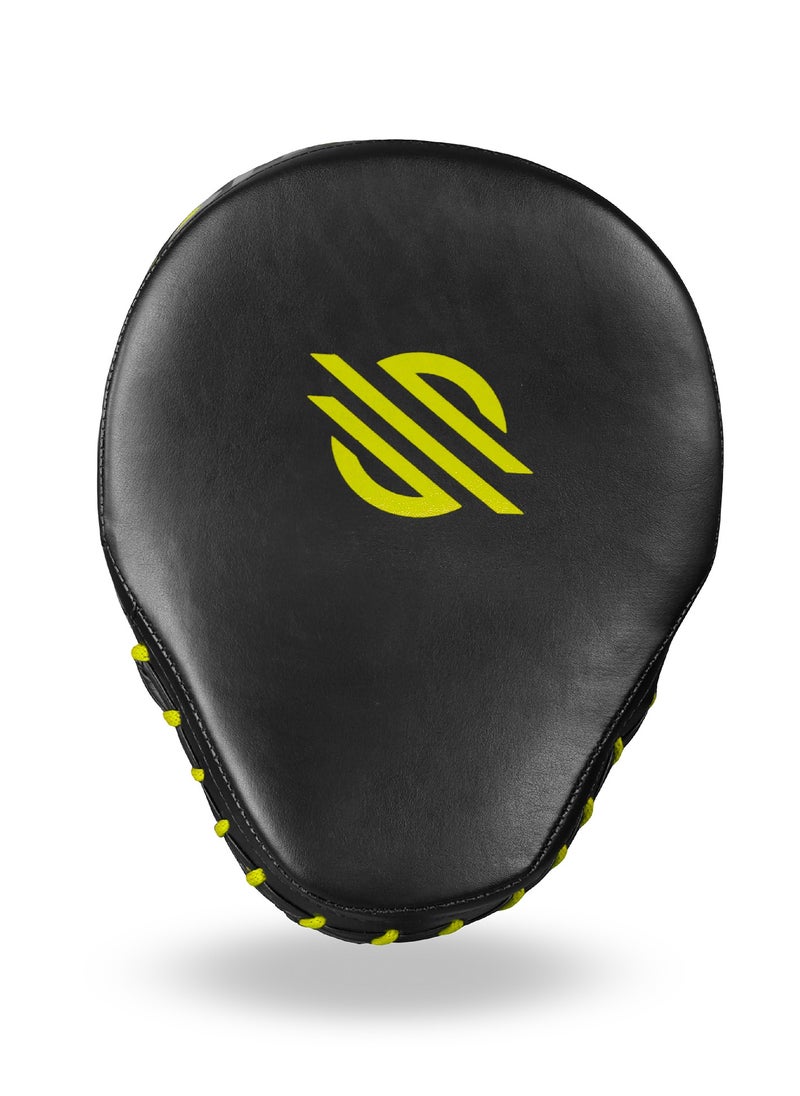 سنابول - قفازات الملاكمة الأساسية المنحنية MMA للسجال والتدريب (أسود/أخضر) - Image 1