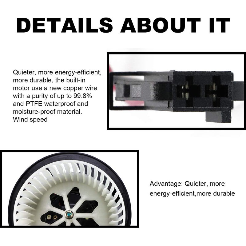 PetMigo محرك مروحة HVAC مع قفص المروحة - بديل لطرازات هيونداي - Image 5