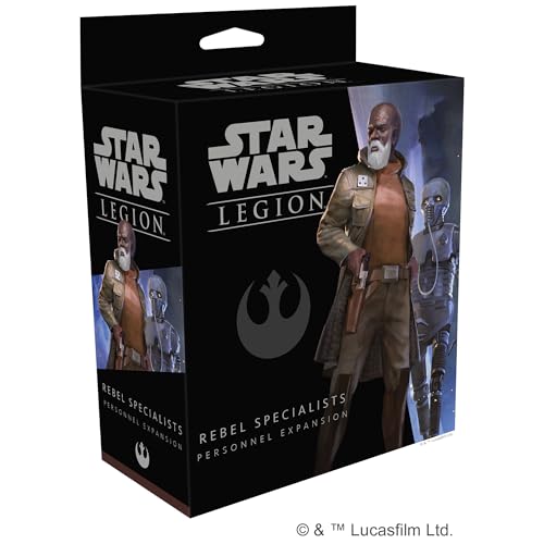 Atomic Mass Games Star Wars Legion Rebel Specialists PERSONNEL EXPANSION  Tabletop Miniatures Game Strategy Game for Kids and Adults Ages 14 2 Players 3 Hour Playtime Made by Atomic Mass Games - Image 1