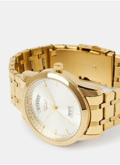 Royale Mega Round Shape Analog Wrist Watch RE197/12 - 40mm - Gold  - Image 3