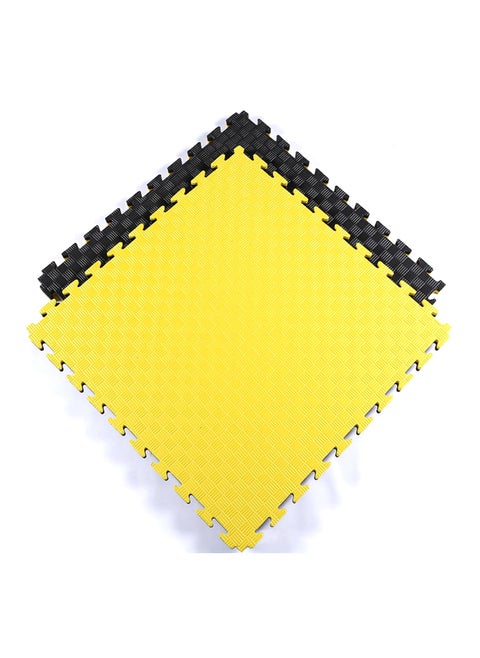 Homegym 1 Squared Meter 30Mm Premium Exercise Mat With Eva Rubber Foam Interlocking Floor Tiles (105X105X0.3 Cm) Protective Flooring Mats