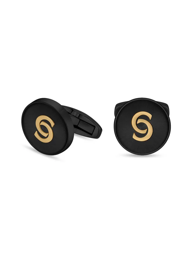 شيروتي 1881 Davide Cufflinks with Double C Logo Detail