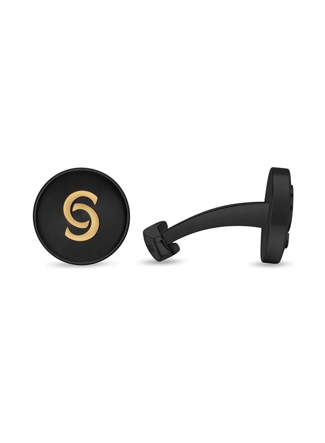 شيروتي 1881 Davide Cufflinks with Double C Logo Detail