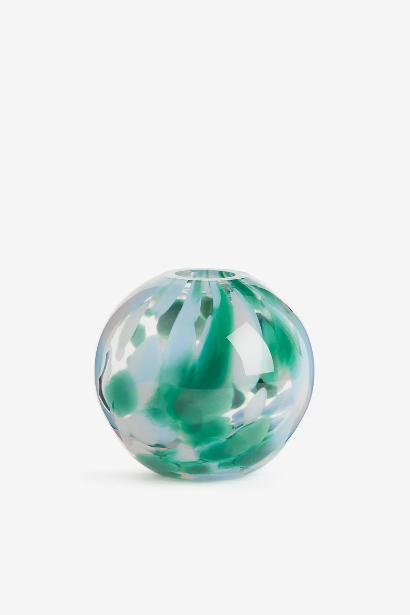 اتش اند ام مزهرية صغيرة منقوشة