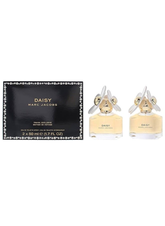 Marc Jacobs Daisy For Women Eau De Toilette 2 X 50Ml - Image 2