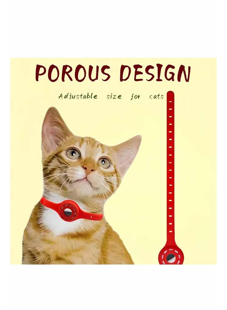 غطاء حماية ثنائي لطوق الحيوانات الأليفة، متوافق مع الكلاب والقطط، خفيف الوزن، مقاوم للخدش، أسود اللون، للاستخدام اليومي - Image 2