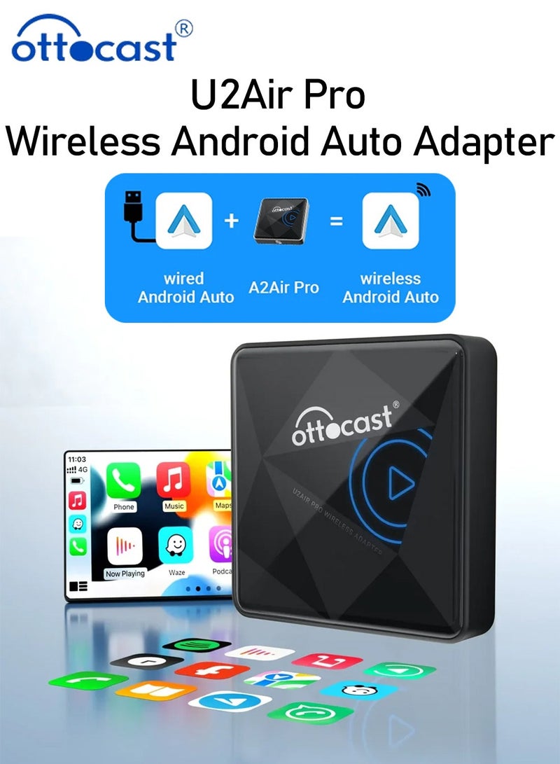 OTTOCAST U2 Air PRO Wired to Wireless CarPlay Adapter CarPlay