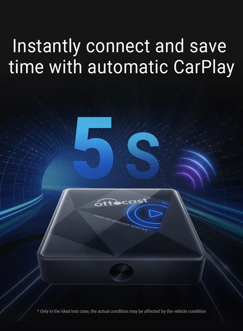 OTTOCAST U2 Air PRO Wired to Wireless CarPlay Adapter CarPlay