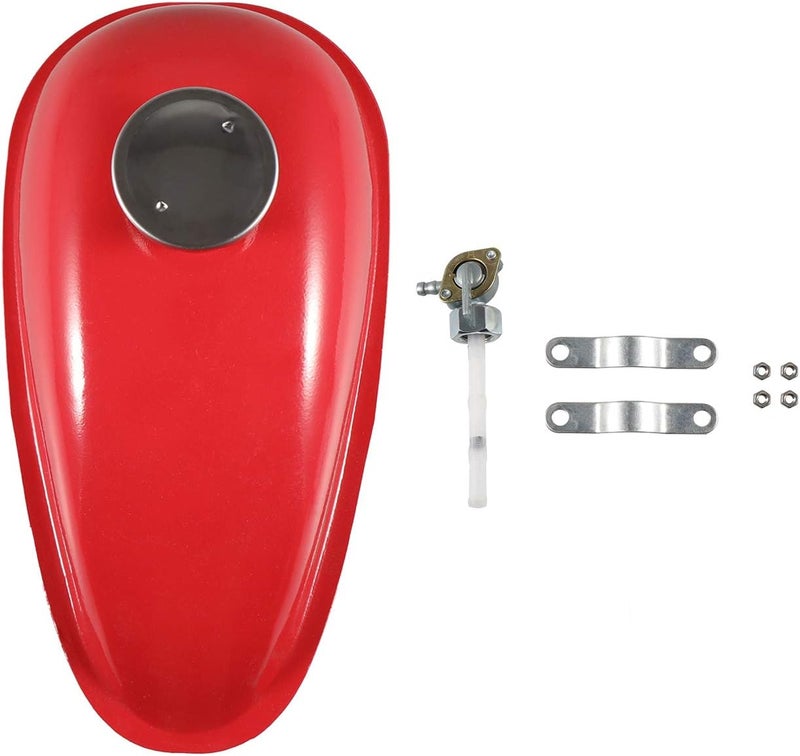 JRL Upgrade External Thread 2L Fuel Gas Tank for 2/4 Stroke 49cc 60cc 66cc 80cc Engine Motorized Bicycle - Image 1