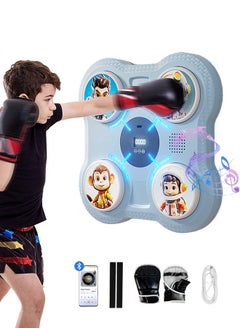 Super ZYouth Smart Music Boxing Machine, Boxing Workout Machine for Kids, Bluetooth Wall Boxing Machine with Led  - Image 1