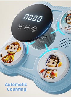 Super ZYouth Smart Music Boxing Machine, Boxing Workout Machine for Kids, Bluetooth Wall Boxing Machine with Led  - Image 5
