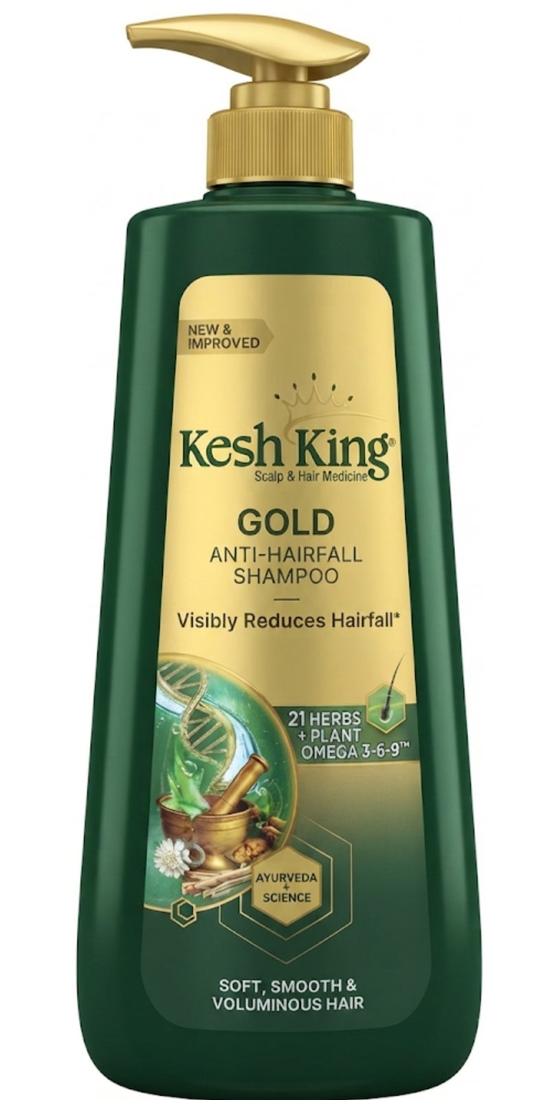 Gold Anti-Hairfall Shampoo 600ML