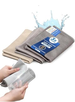 3-Pack Microfiber Glass Cleaning Cloths – Streak-Free, Reusable, Eco-Friendly Towels for Windows, Mirrors, and Cars