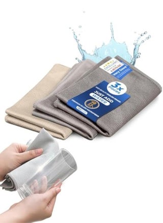 3-Pack Microfiber Glass Cleaning Cloths – Streak-Free, Reusable, Eco-Friendly Towels for Windows, Mirrors, and Cars - pzsku/ZF3DDF3B2AE2E6D92C977Z/45/_/1733400343/1090f4e9-4bd6-47b1-a963-46c826c4a1b8