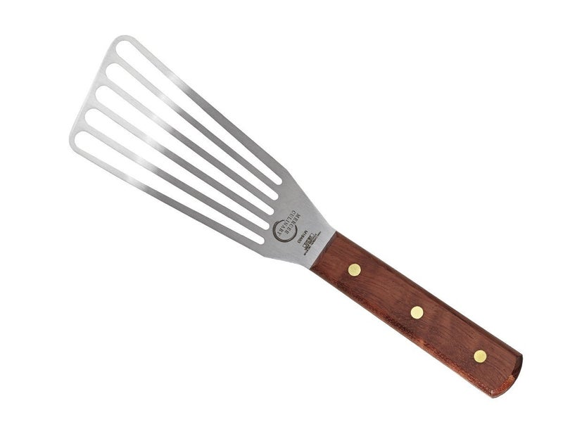 Mercer Culinary Praxis Rosewood Handle Fish Turner 6 Inch x 3 Inch