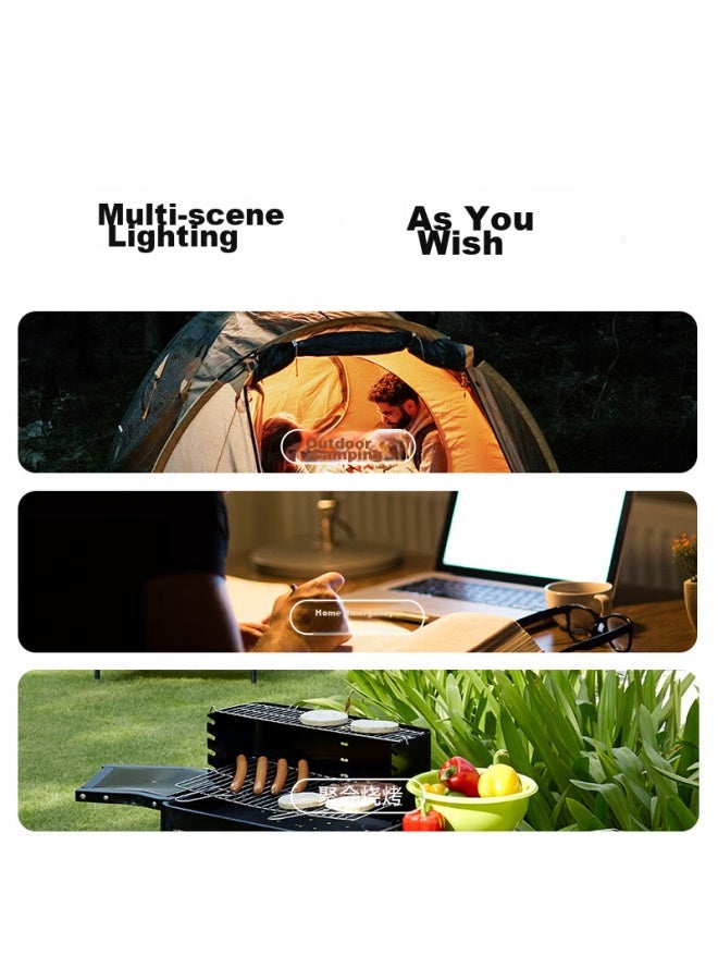Tcl Outdoor Camping Light, Ultra-long Tent Lamp, Long-lasting Atmosphere Lamp, Rechargeable Emergency Light, Home Solar-powered Lighting Lamp - Image 2