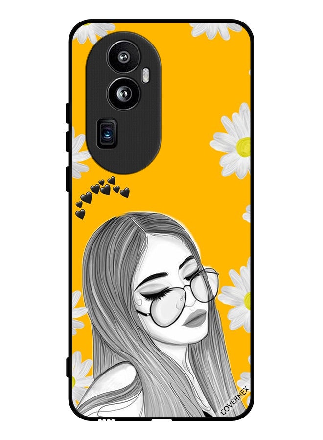Covernex Protective Case Cover For Oppo Reno 10 China Glasses Girl Art - Image 1