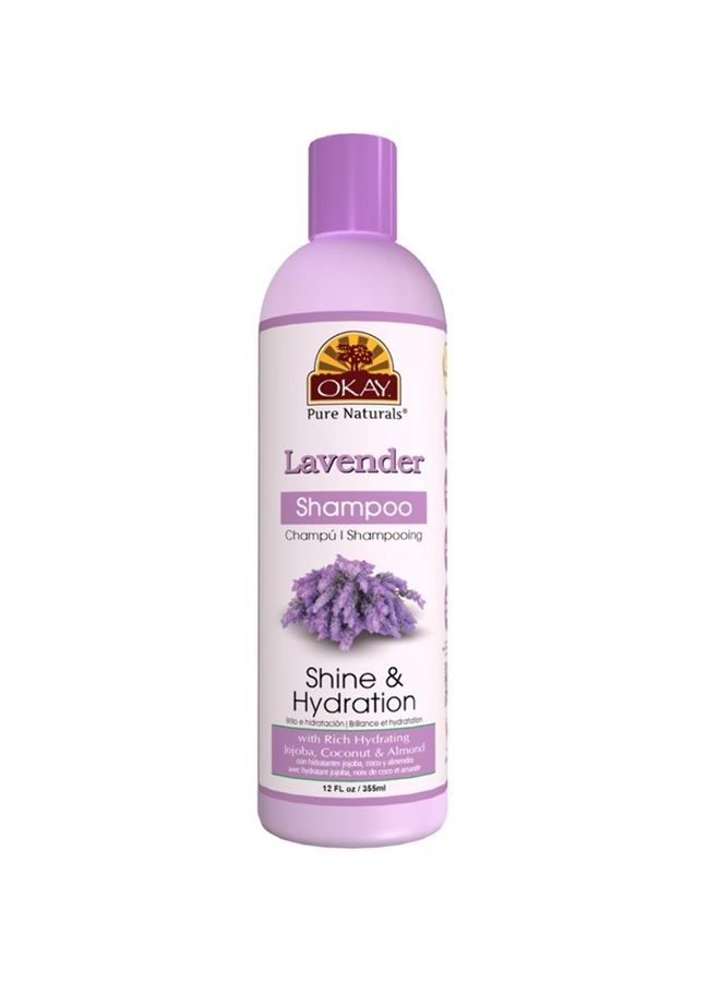OKAY LAVENDER SHAMPOO 12oz / 355ml