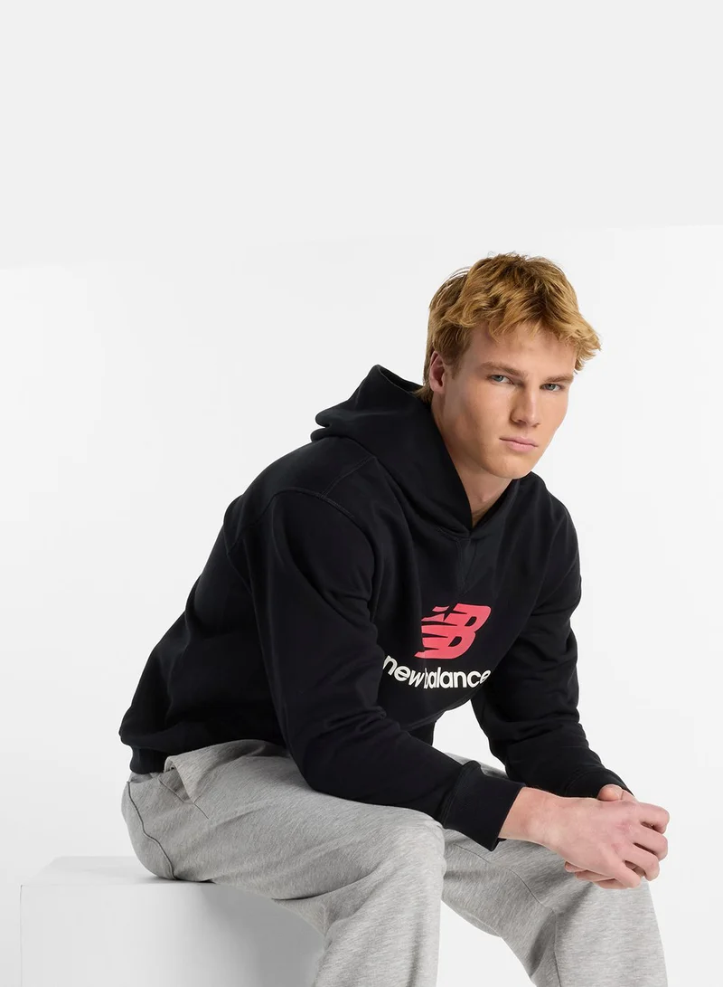 New Balance Athletics French Terry Logo Hoodie