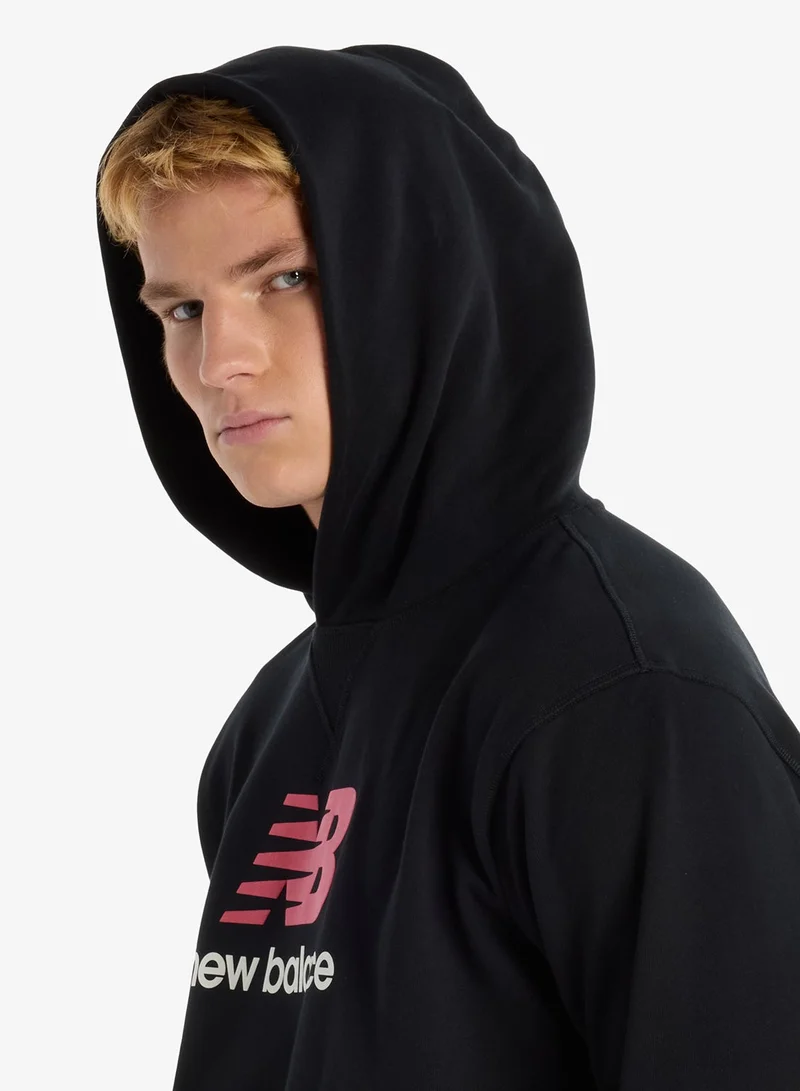 New Balance BLACK (001) Athletics French Terry Logo Hoodie for Men | Best Price UAE