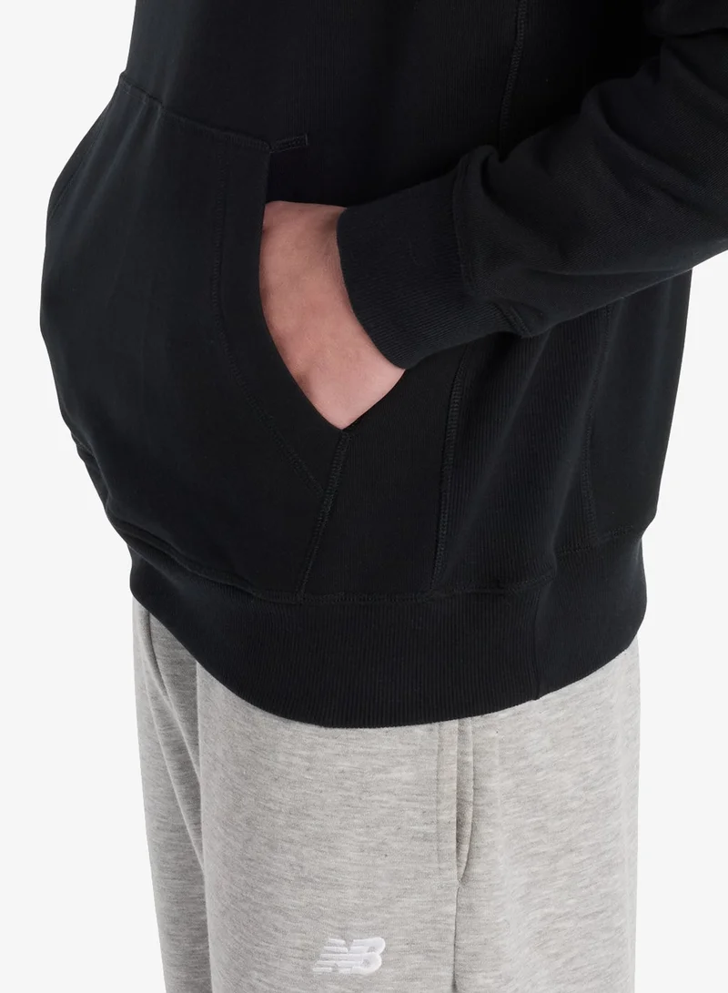 New Balance BLACK (001) Athletics French Terry Logo Hoodie for Men | Best Price UAE