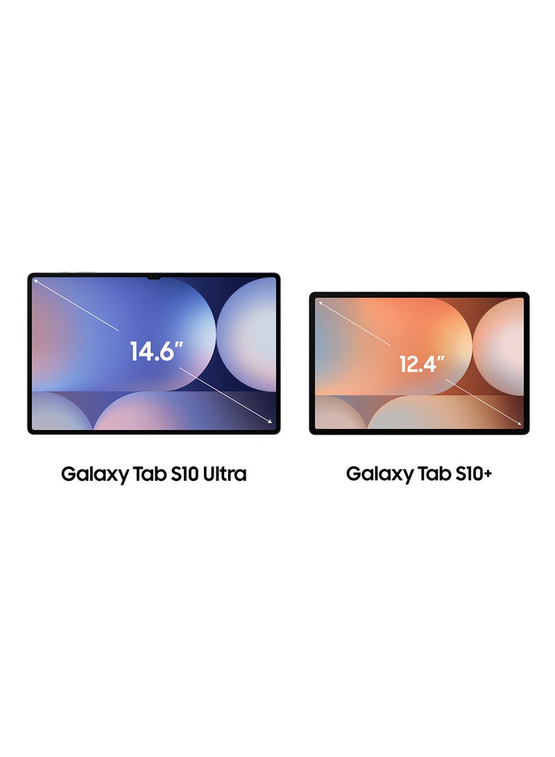 Samsung Galaxy Tab S10 Ultra Platinum Silver 5G 12GB RAM 512GB With Free Bookcover KBD Slim - Middle East Version - Image 5