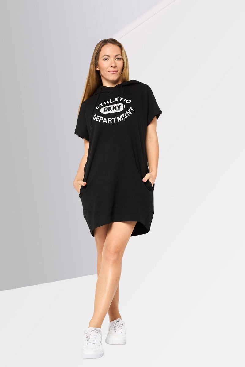 DKNY Sport Women Sportswear Fit Outdoor Dress, Black - Image 2