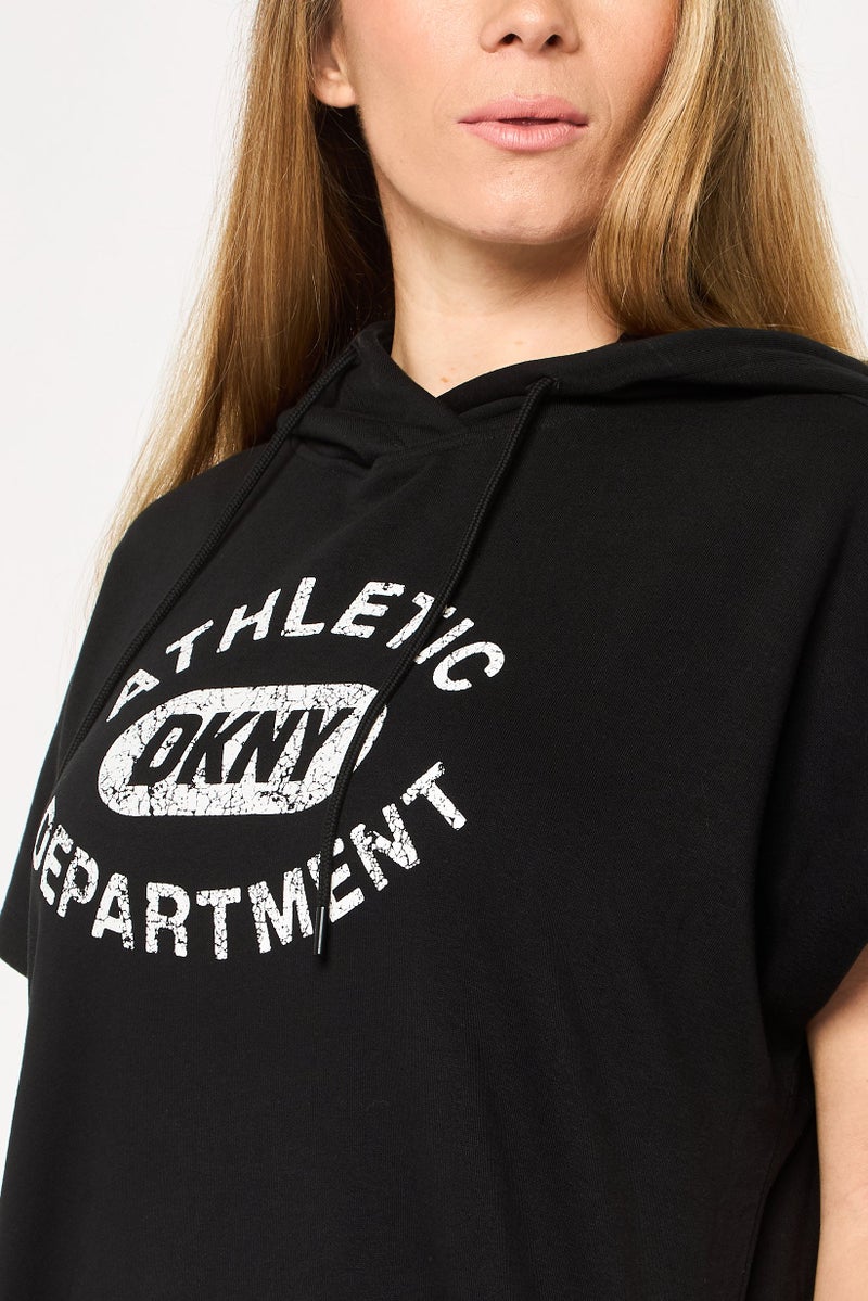 DKNY Sport Women Sportswear Fit Outdoor Dress, Black - Image 3