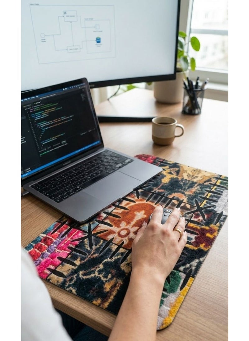 Mouse Pad Product Description – Premium Non-Slip Mouse Pad with Ultra Smooth Surface for Precise Tracking and Maximum Control, Durable and Long-Lasting Anti-Slip Desk Mat, Soft and Comfortable for Extended Use, Perfect for Office Work, Home Setup, Gaming, and Professional Creative Tasks - Image 1