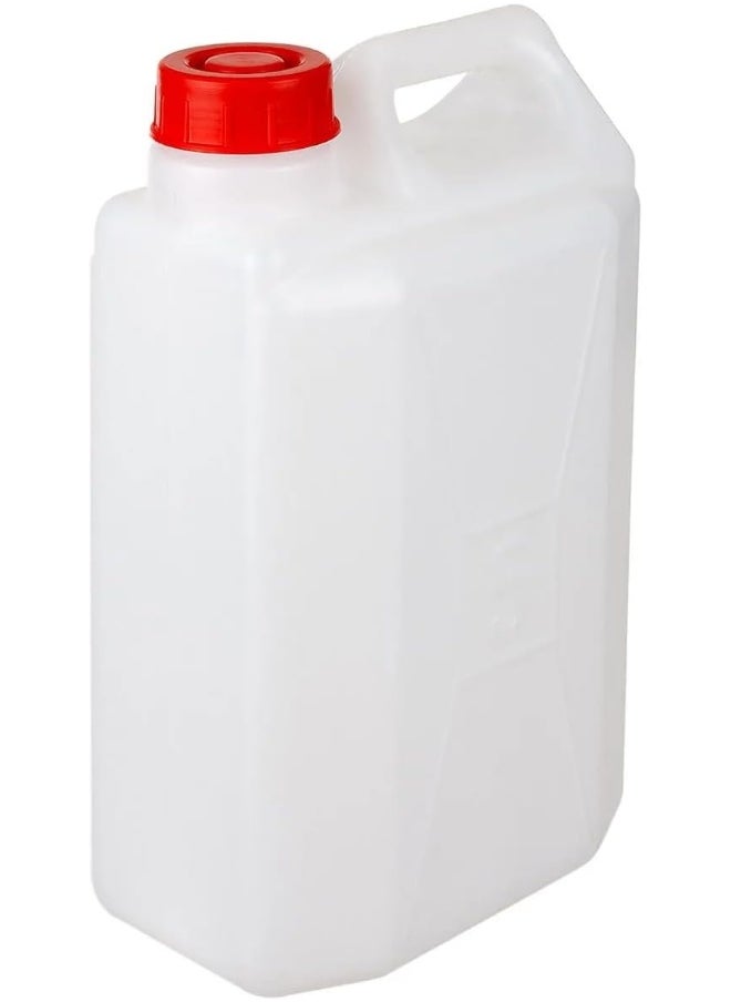 Biella 10L Jerry Can | HDPE Plastic Integrated Carry Handle & Easy Pour Spout Leak Proof Lid Use for Multipurpose. (34 CM) 