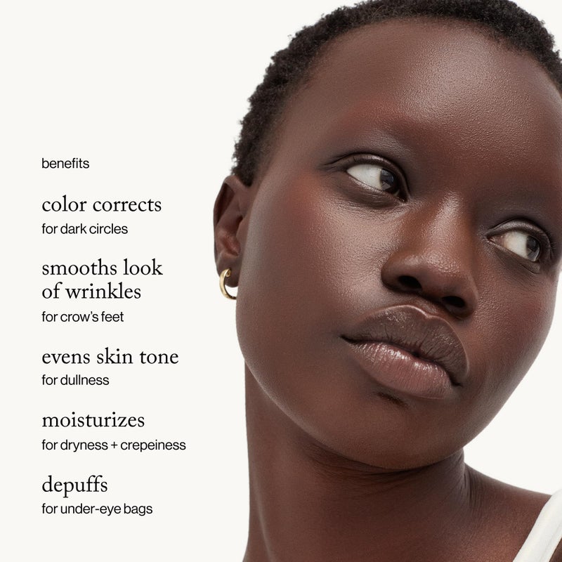 goop Beauty Vitamin C Eye Cream | Color Correcting Cream for Dark Circles | Helps Smooth Wrinkles & Depuff Eyes | 0.5 fl oz - Image 2