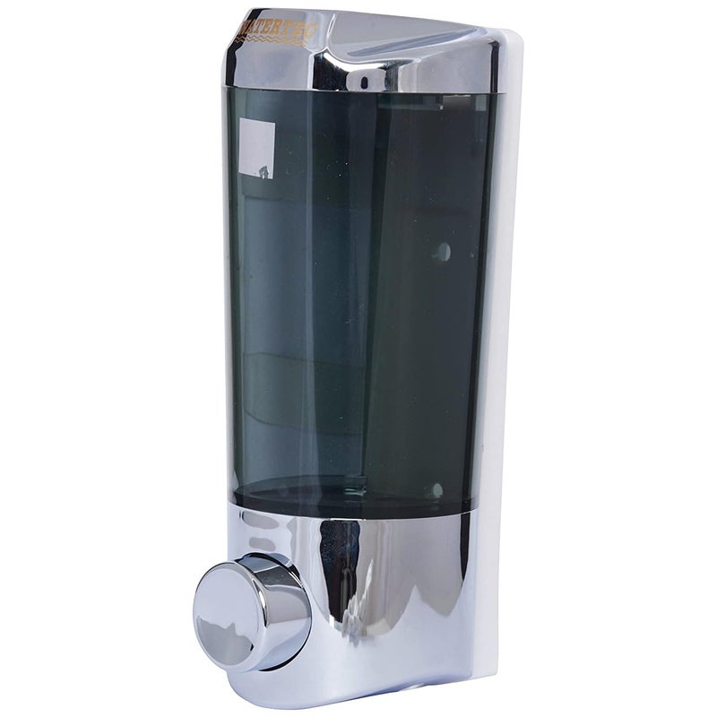 WATERTEC Wall Mounted Dispenser for Liquid Soap Shampoo Conditioner Handwash and Liquid Soap Dispenser Ideal for Bathroom, Basin, and Kitchen Sinks 500 Ml (Color: White) - Image 3