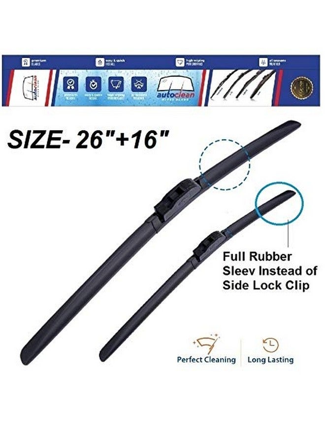 Autoclean Frameless/Soft Wiper Blade For Creta, Innova Crysta (Windshield Washer Tablet Free) - Image 3