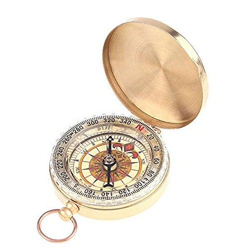 BlueSnail PPbean Classic Pocket Style Camping Compass - Image 1
