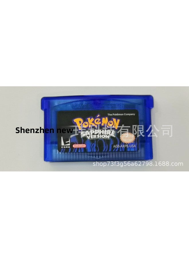 NDSL GBM GBASP GBA Game Card Pokemon Game Classic Five Pokemon USA Beauty-Product Color:USA Sapphire