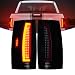 Gubebaili LED Tail Lights Fit for Chevy Tahoe SuburbanFit for GMC Yukon 20072014 Rear Brake Lamp Taillight Assembly Black Housing Smoke Lens - Image 2