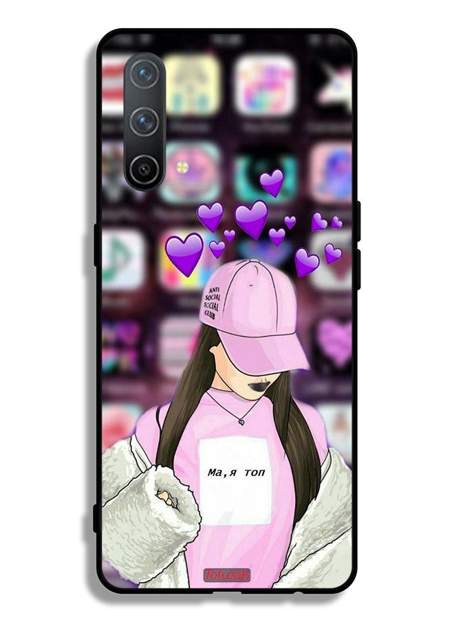 Tolwak OnePlus Nord CE 5G Protective Case Cover Anti Social Club  - Image 2