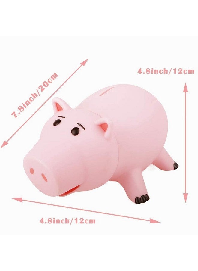 PHOCAS Hairphocas Cute Pink Pig Money Box Plastic Piggy Bank for Kid's Xmas Christmas Birthday Gift with Box - Image 4
