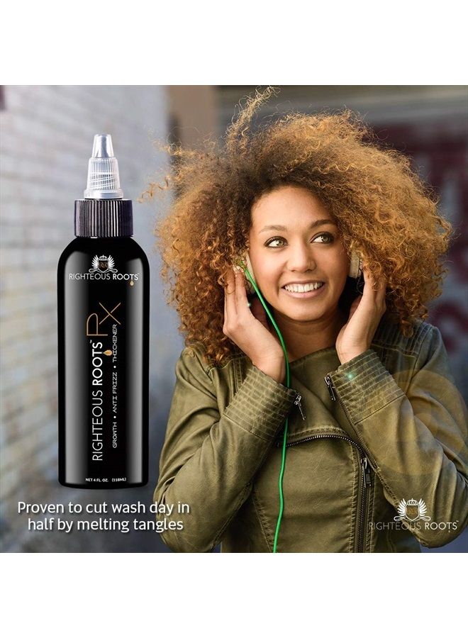 RIGHTEOUS ROOTS Rx 4fl oz - Growth, Anti Frizz and Thickener (Previously known as Hair RX)  - Image 5