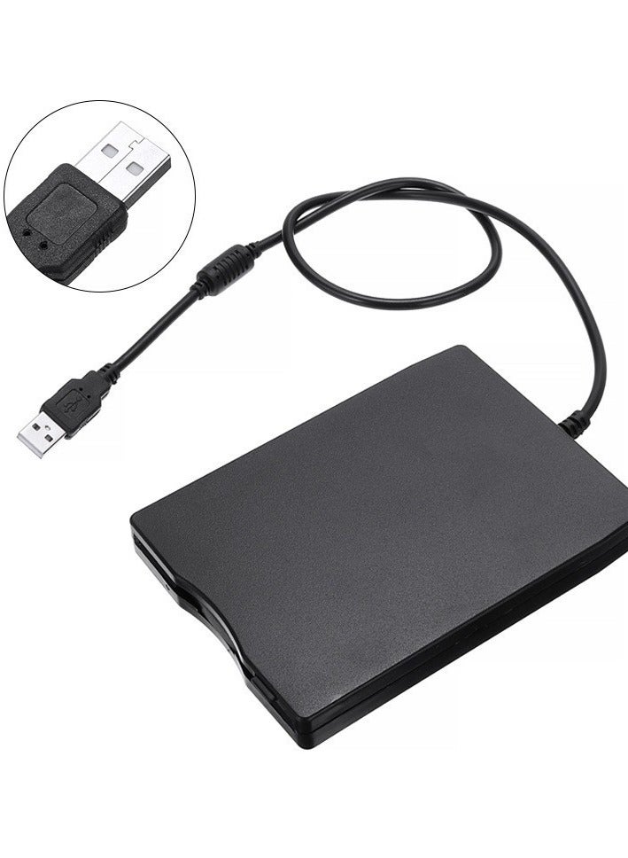 External USB Floppy Drive 3.5-inch Portable 1.44MB FDD, Plug and Play for Windows 2000/XP/Vista/7/8 Laptop - Image 4
