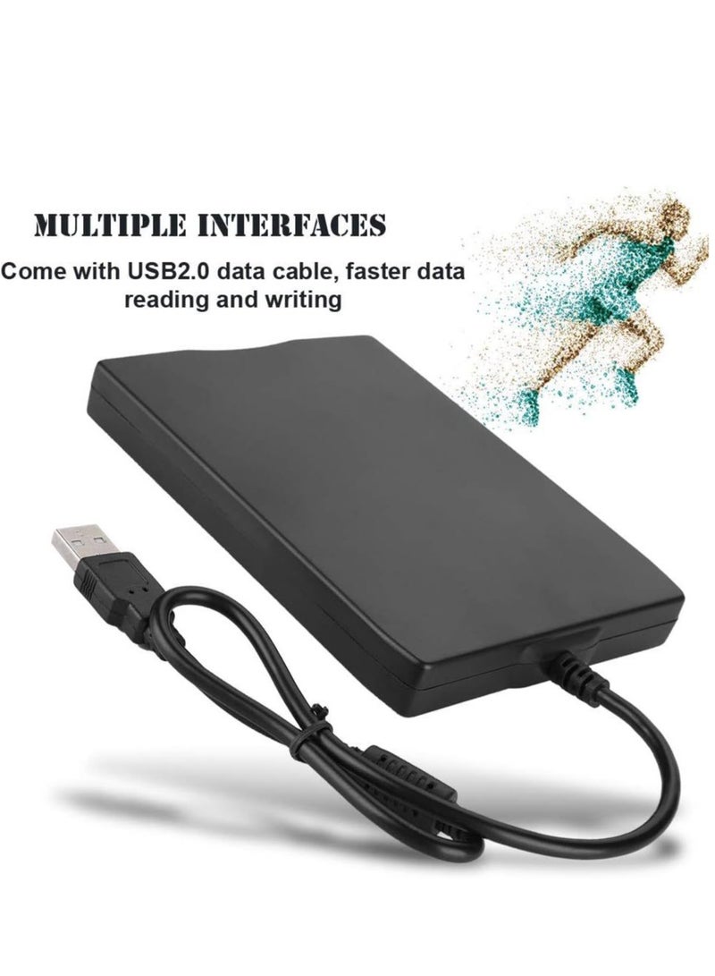 External USB Floppy Drive 3.5-inch Portable 1.44MB FDD, Plug and Play for Windows 2000/XP/Vista/7/8 Laptop - Image 5