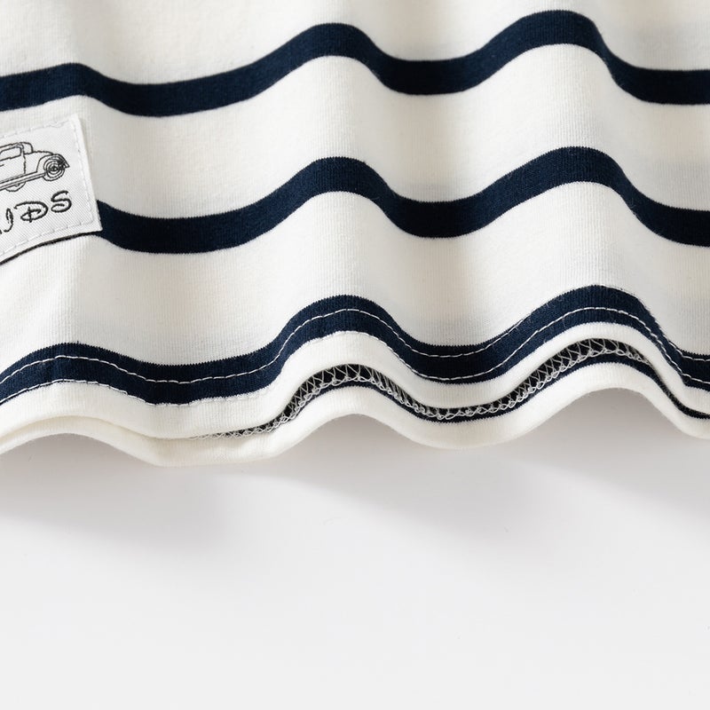Children'S Striped Polo Shirt 2026 New Summer Clothing Boys' Short-Sleeve T-Shirt Baby Half-Sleeve Top Trendy - Image 5