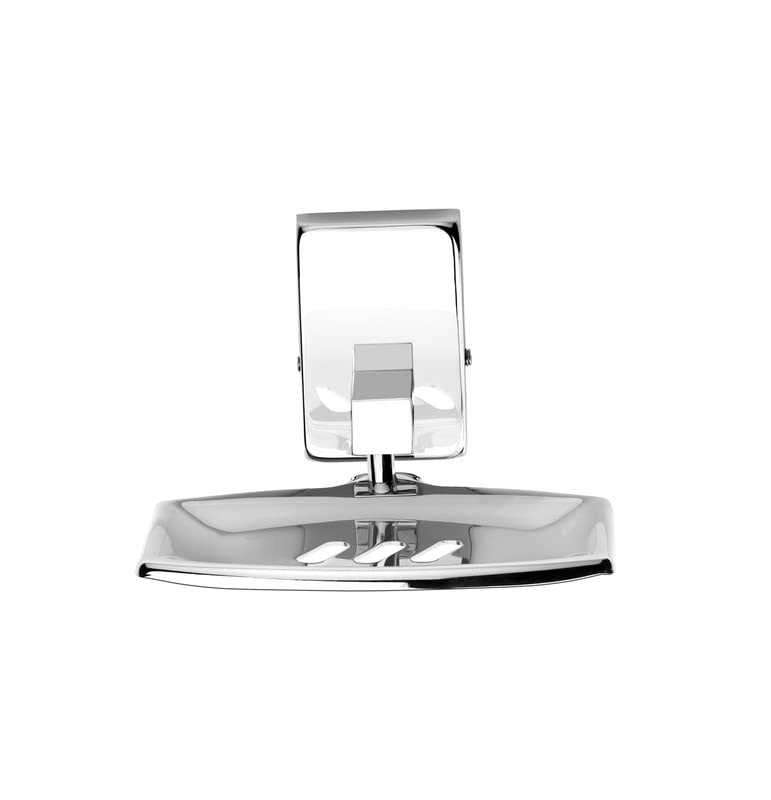 GLOXY Square Shape Wall Mounted Stainless Steel Single Soap Holder for Bathroom, Soap Stands for Bathroom Wall/Soap Tray for Bath Dish Bathroom Accessories and Fittings Rust Free - Image 5