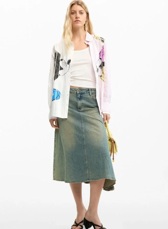 DESIGUAL Mickey And Minnie Mouse™ Shirt