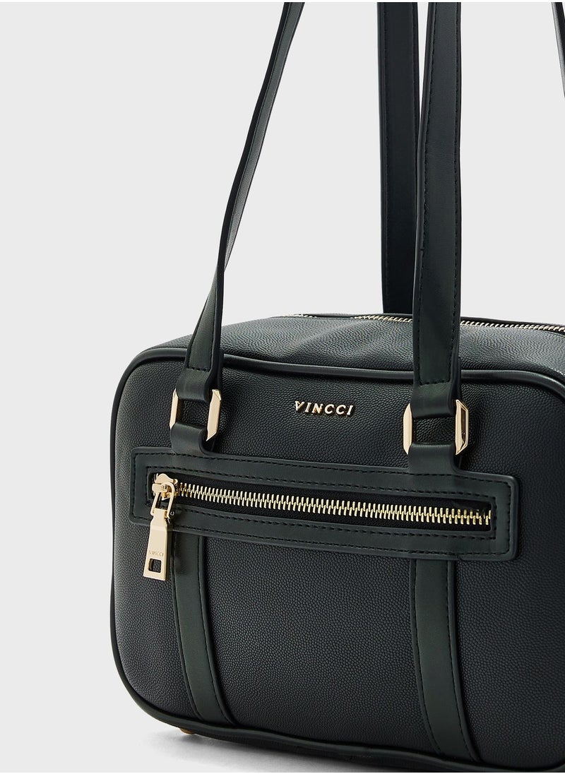 Vincci - Zip Over Satchel - Image 1