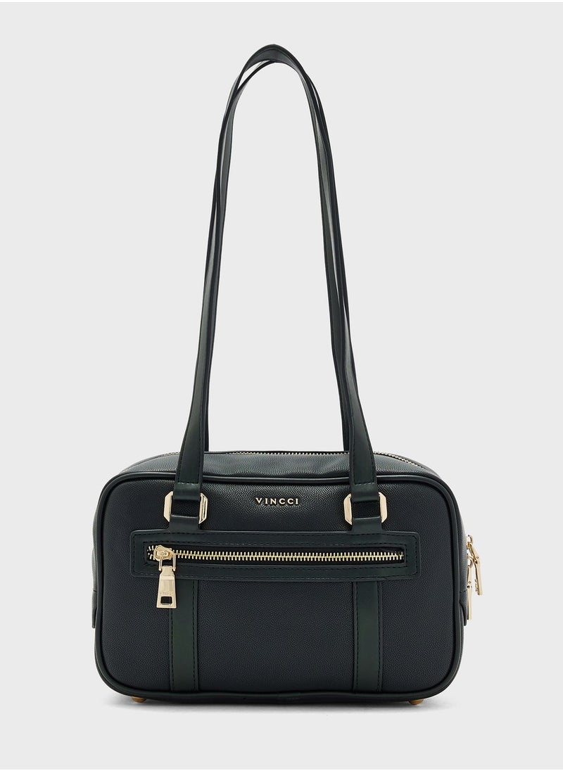 Vincci - Zip Over Satchel - Image 1