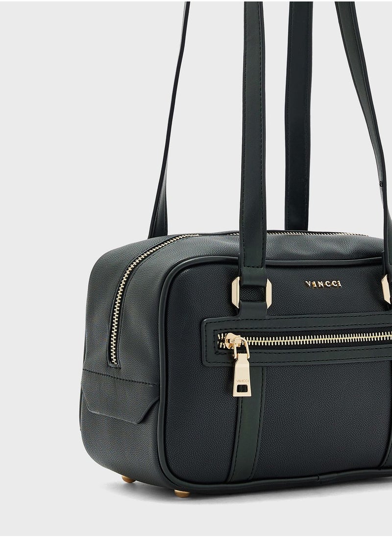 Vincci - Zip Over Satchel - Image 1