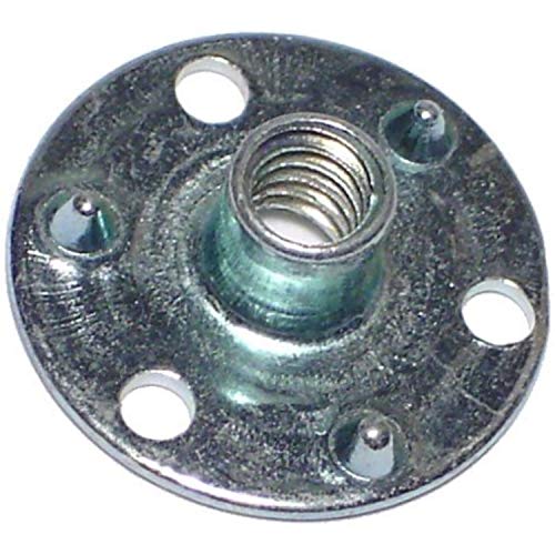Hard-to-Find Fastener 014973323110 Brad Hole Tee Nuts, 8-32 x 1/4, Piece-16 - Image 1