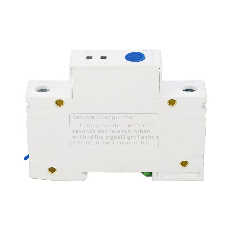 1P 230V Circuit Breaker APP Remote Control DIN Rail Pa66 Intelligent Switch 2.4GHz WIFI Circuit Breaker - Image 3