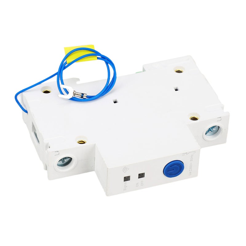 1P 230V Circuit Breaker APP Remote Control DIN Rail Pa66 Intelligent Switch 2.4GHz WIFI Circuit Breaker - Image 1